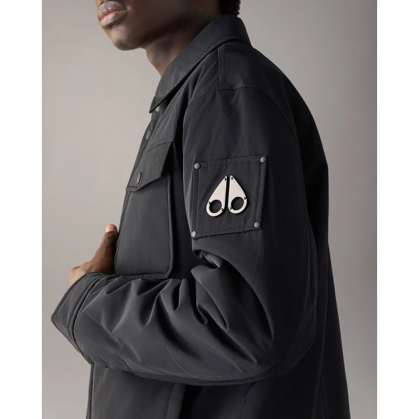 Moose Knuckles Jacques Bunny Jacket in Black | Men Jackets | Coveti
