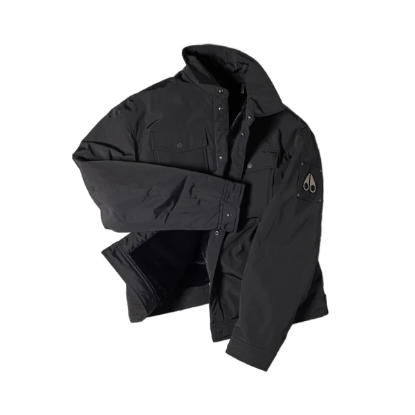Moose Knuckles Jacques Bunny Jacket in Black | Coveti