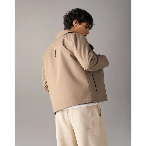 Moose Knuckles Jacques Shirt Jacket in Ashen | Men Jackets | Coveti