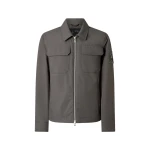Moose Knuckles Jacques Shirt Jacket in Cement | Coveti