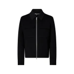 Moose Knuckles Jacques Wool Jacket in Black | Coveti