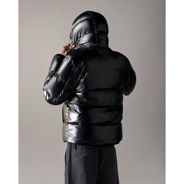 Moose Knuckles Kings Reversible Down Puffer in Black | Men Jackets | Coveti