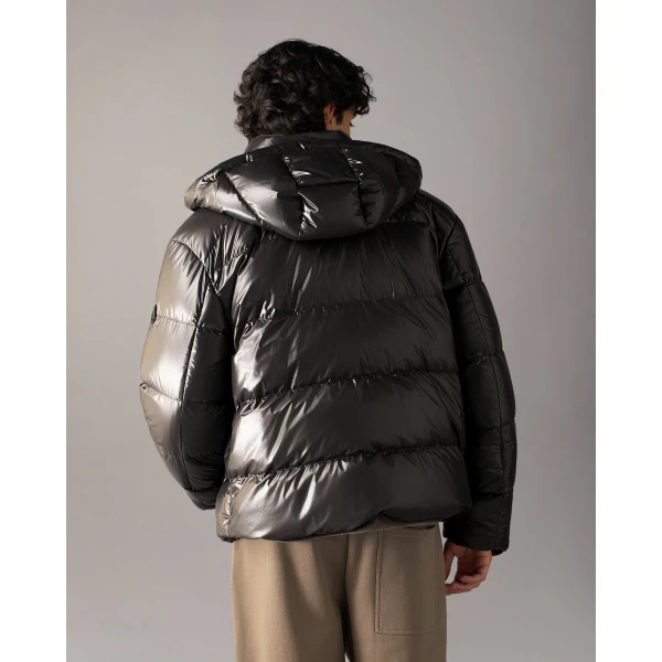 Moose Knuckles Kings Reversible Down Puffer in Cement | Men Jackets | Coveti