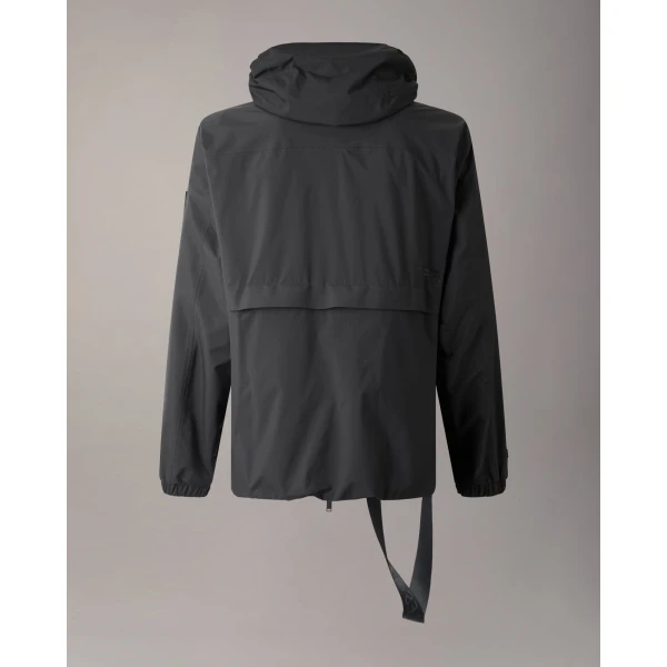 Moose Knuckles Knox Packable Rain Jacket in Black | Men Jackets | Coveti