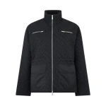 Moose Knuckles Lakeshore Jacket in Black Monogram | Coveti