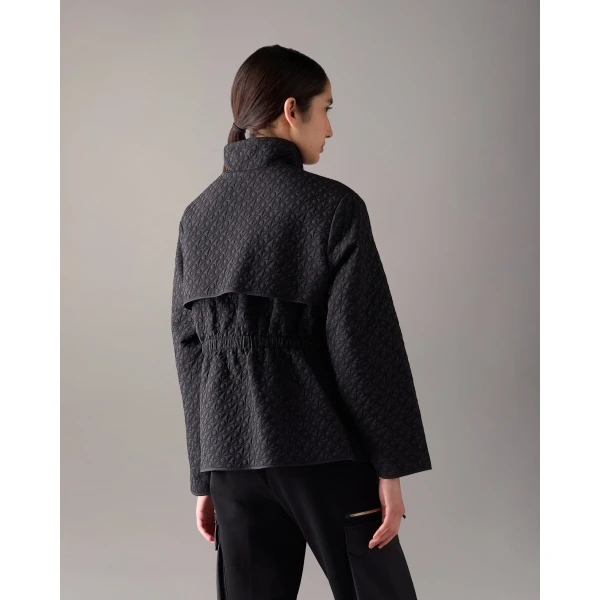 Moose Knuckles Lakeshore Jacket in Black Monogram | Jackets | Coveti