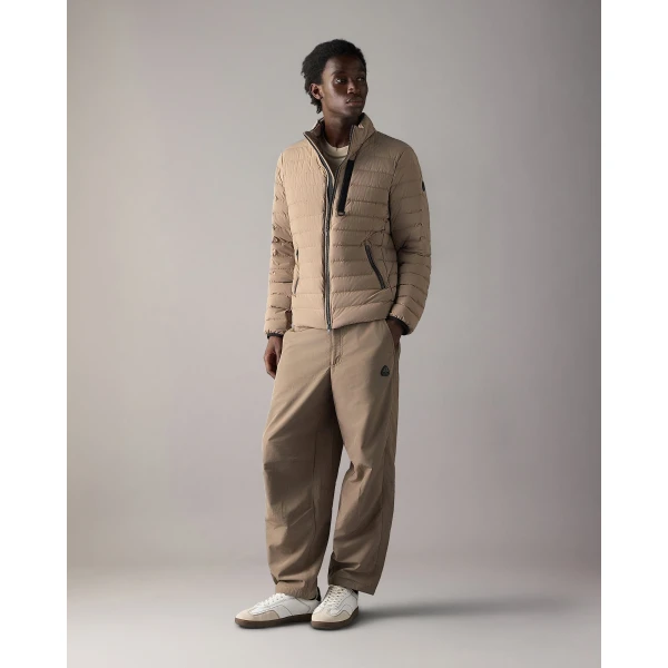 Moose Knuckles Laki Down Jacket in Ashen | Men Jackets | Coveti
