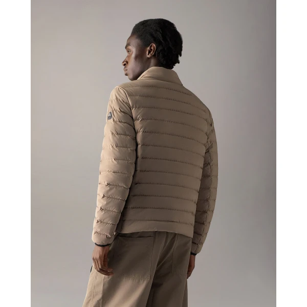 Moose Knuckles Laki Down Jacket in Ashen | Men Jackets | Coveti