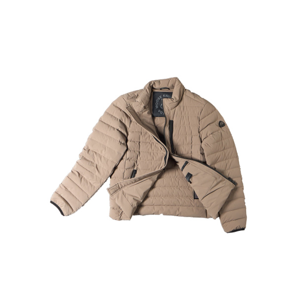 Moose Knuckles Laki Down Jacket in Ashen | Coveti