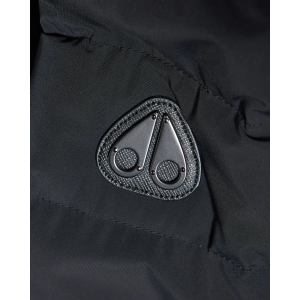 Moose Knuckles Laki Down Jacket in Black | Men Jackets | Coveti