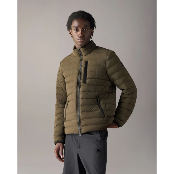 Moose Knuckles Laki Down Jacket in Combat | Men Jackets | Coveti
