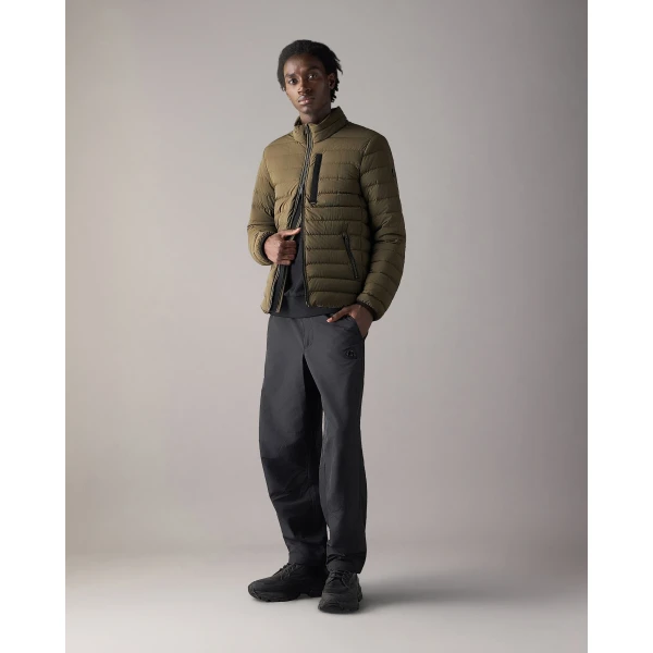 Moose Knuckles Laki Down Jacket in Combat | Men Jackets | Coveti