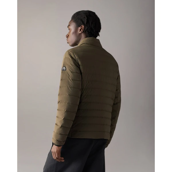 Moose Knuckles Laki Down Jacket in Combat | Men Jackets | Coveti