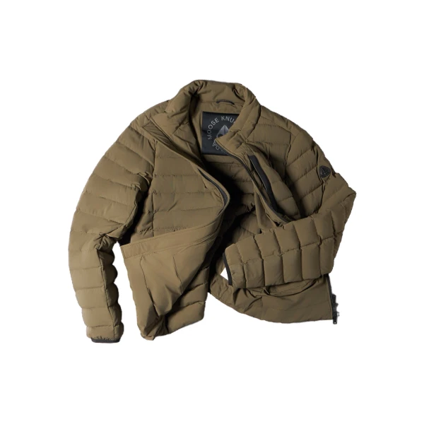 Moose Knuckles Laki Down Jacket in Combat | Coveti
