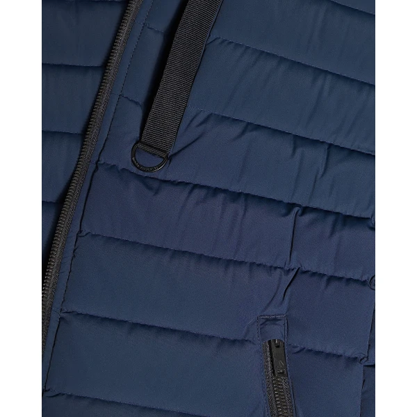 Moose Knuckles Laki Down Jacket in Navy | Men Jackets | Coveti