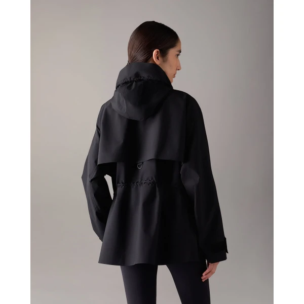 Moose Knuckles Laurier Rain Jacket in Black | Jackets | Coveti