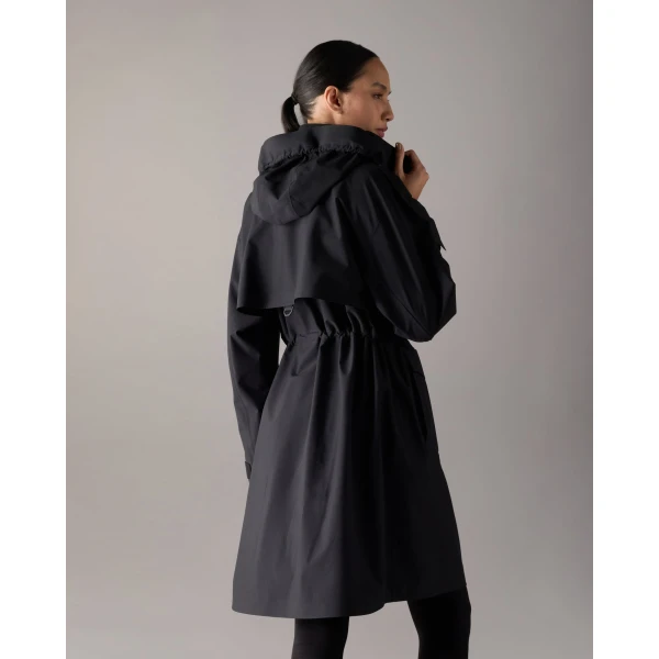Moose Knuckles Laurier Rain Parka in Black | Coats | Coveti