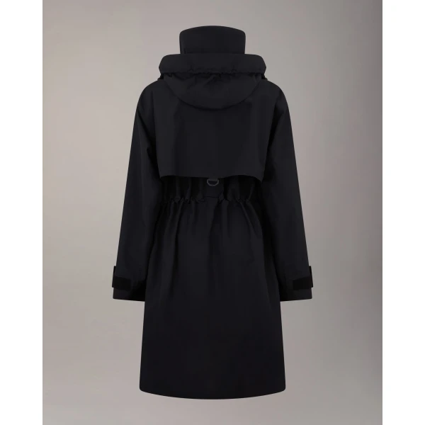 Moose Knuckles Laurier Rain Parka in Black | Coats | Coveti