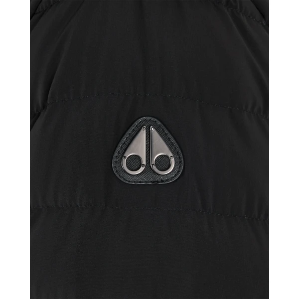 Moose Knuckles Lennox Shirt Jacket in Black | Men Jackets | Coveti