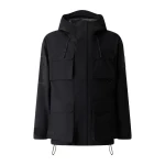 Moose Knuckles Mansfield Rain Jacket in Black | Coveti