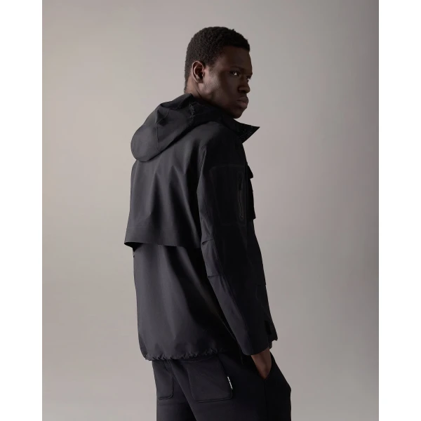 Moose Knuckles Mansfield Rain Jacket in Black | Men Jackets | Coveti