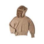 Moose Knuckles Mixed Media Bunny Hoodie in Ashen | Coveti