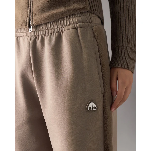 Moose Knuckles Mixed Media Bunny Pants in Ashen | Pants | Coveti