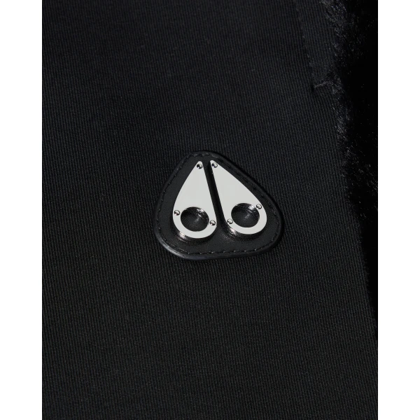 Moose Knuckles Mixed Media Bunny Pants in Black | Pants | Coveti