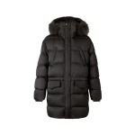 Moose Knuckles Northbound Fox Fur & Down 3Q in Black | Coveti