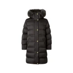 Moose Knuckles Northbound Fox Fur & Down Parka in Black | Coveti