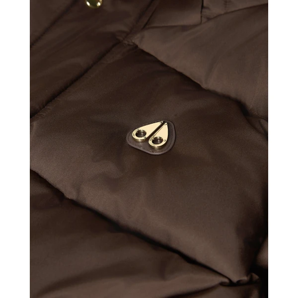 Moose Knuckles Northbound Fox Fur & Down Vest in Espresso | Men Jackets | Coveti