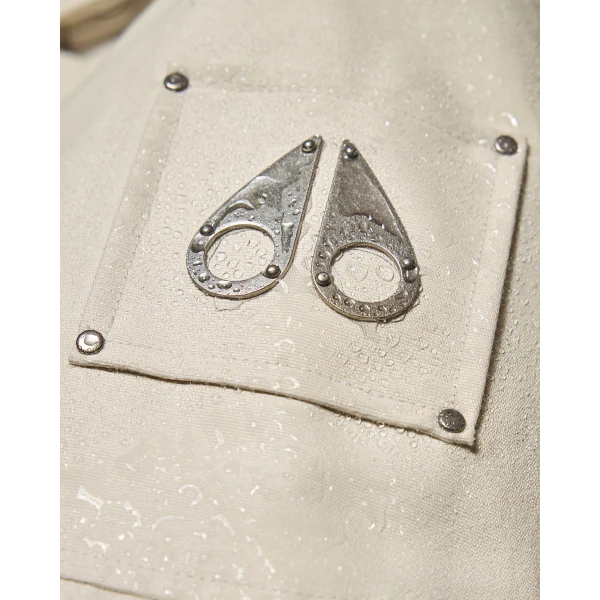 Moose Knuckles Original 3Q Down Jacket in Alabaster | Jackets | Coveti