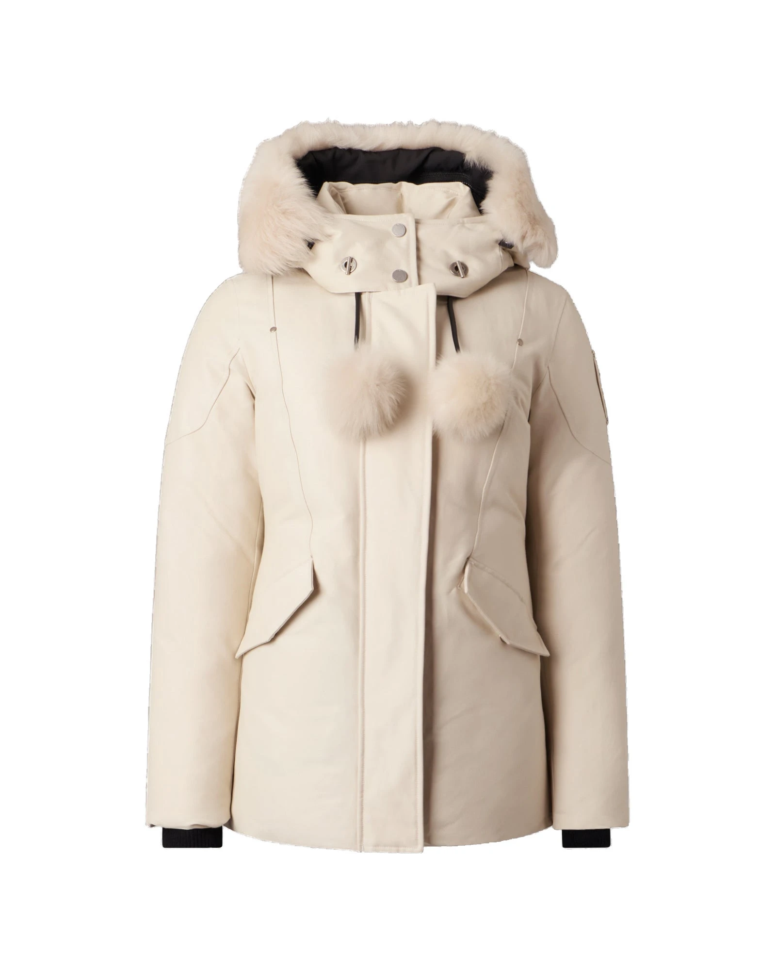 Moose Knuckles Original 3Q Down Jacket in Alabaster Moose Knuckles Original 3Q Down Jacket in Alabaster | Coveti