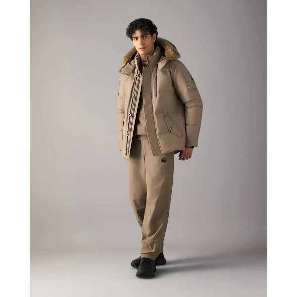 Moose Knuckles Original 3Q Down Jacket in Ashen and Bronze | Men Jackets | Coveti