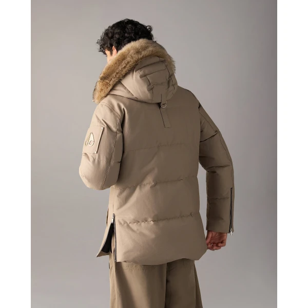 Moose Knuckles Original 3Q Down Jacket in Ashen and Bronze | Men Jackets | Coveti