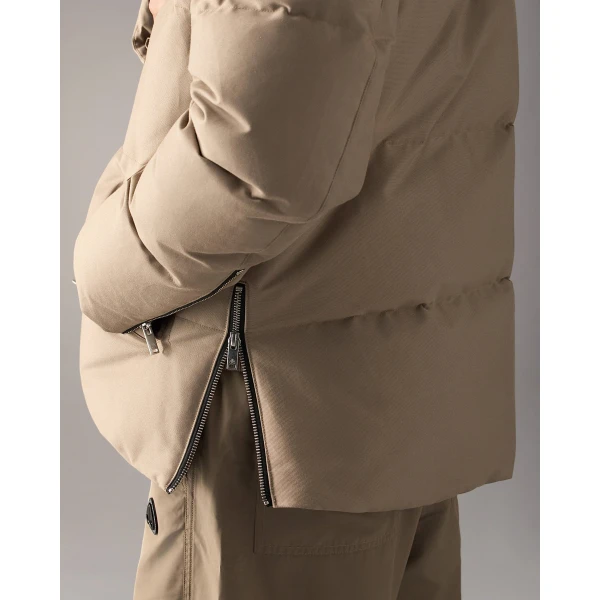 Moose Knuckles Original 3Q Down Jacket in Ashen and Bronze | Men Jackets | Coveti