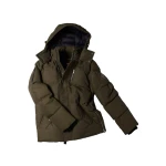 Moose Knuckles Original 3Q Down Jacket in Combat and Bronze | Coveti