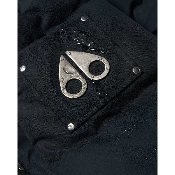 Moose Knuckles Original 3Q Down Jacket in Navy and Natural | Men Jackets | Coveti