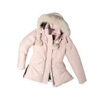 Moose Knuckles Original 3Q Down Jacket in Rosewood and Alabaster | Coveti