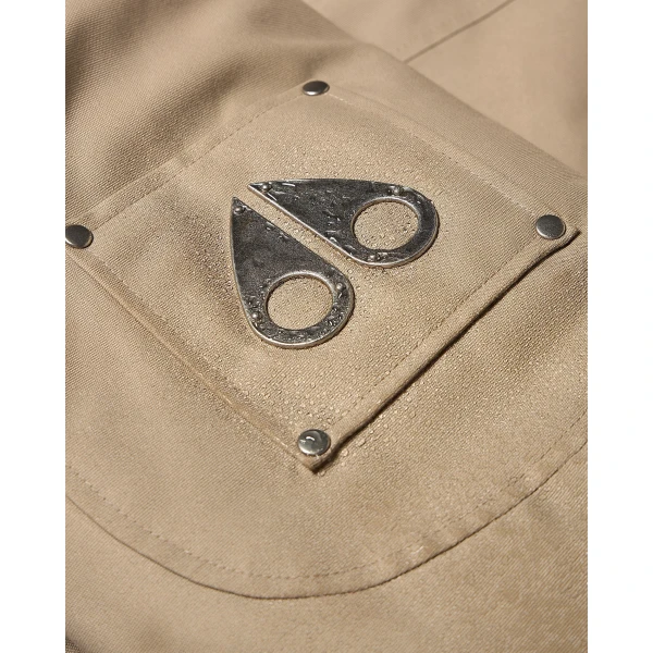 Moose Knuckles Original Ballistic Down Bomber in Ashen and Bronze | Men Jackets | Coveti