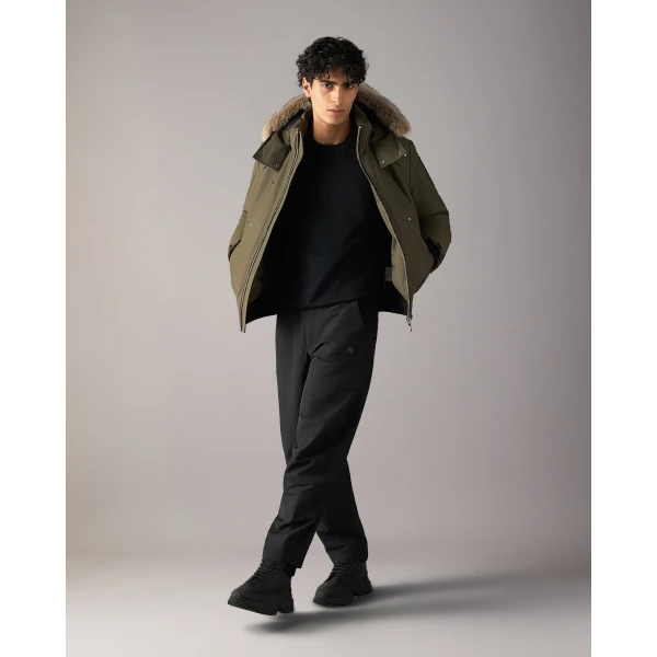 Moose Knuckles Original Ballistic Down Bomber in Combat and Bronze | Men Jackets | Coveti
