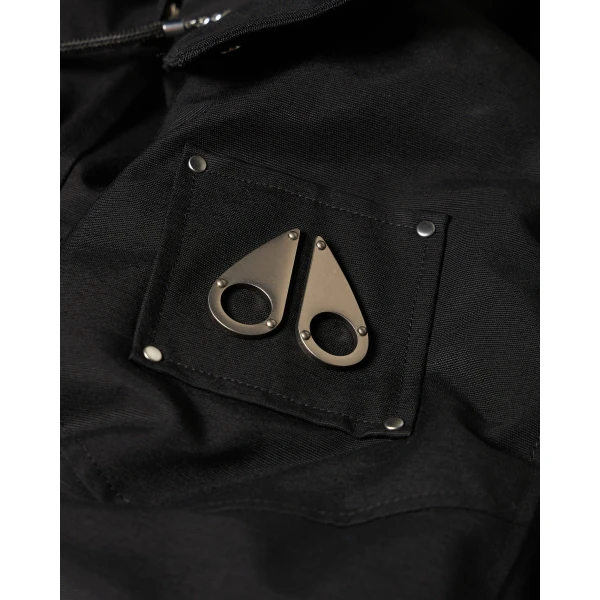 Moose Knuckles Original Debbie Down Bomber in Black | Jackets | Coveti