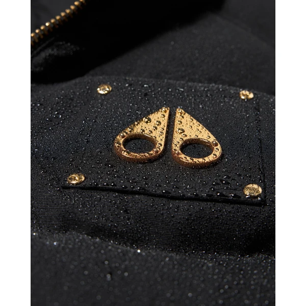 Moose Knuckles Original Gold Series Westmount Down Vest in Black | Men Jackets | Coveti