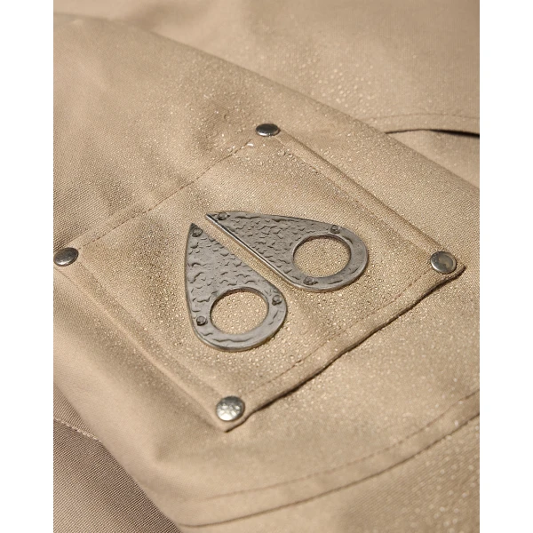 Moose Knuckles Original Stirling Down Parka 2.0 in Ashen and Bronze | Men Coats | Coveti