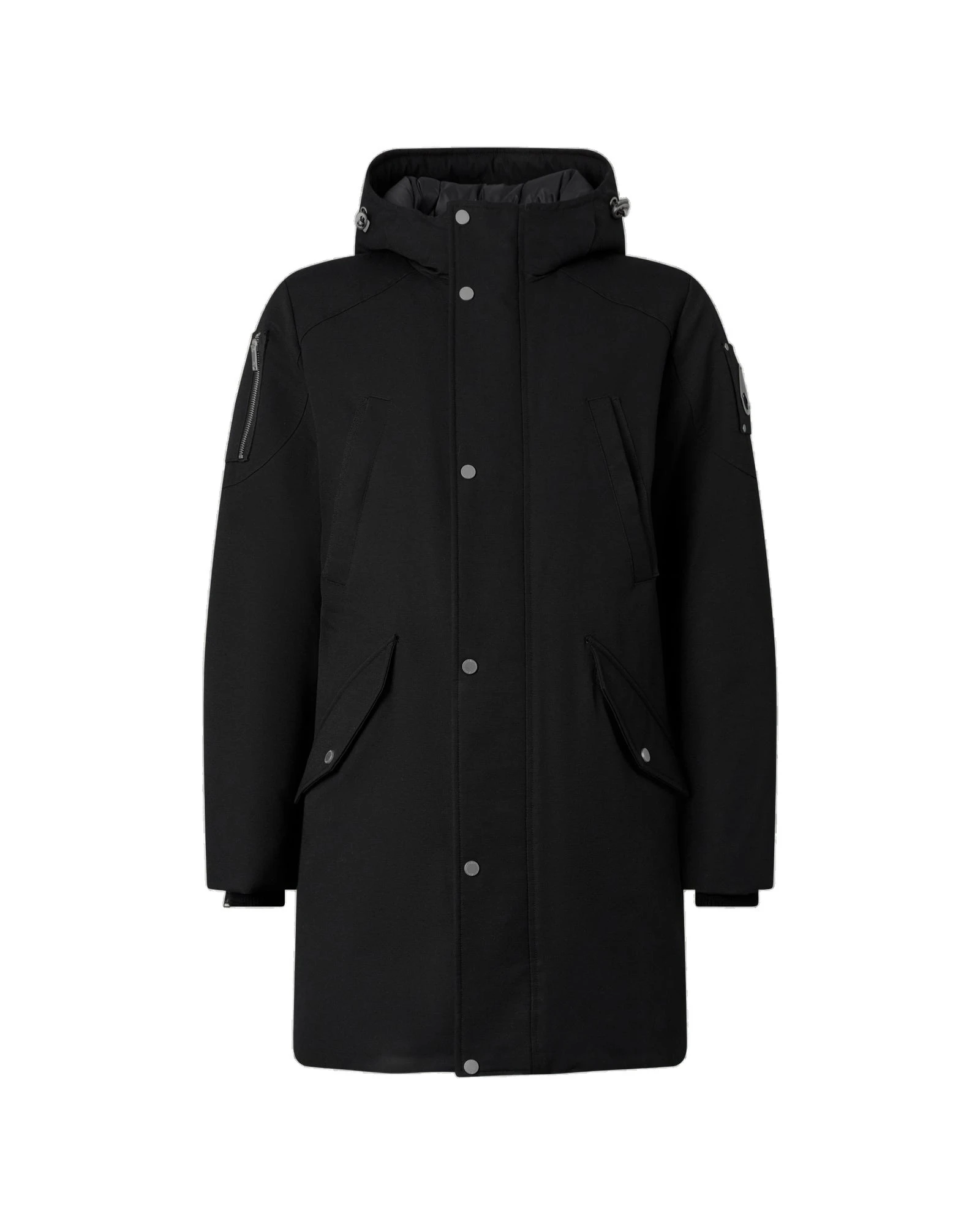 Moose Knuckles Original Stirling Down Parka 2.0 in Black and Bronze Moose Knuckles Original Stirling Down Parka 2.0 in Black and Bronze | Coveti