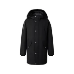 Moose Knuckles Original Stirling Down Parka 2.0 in Black | Coveti