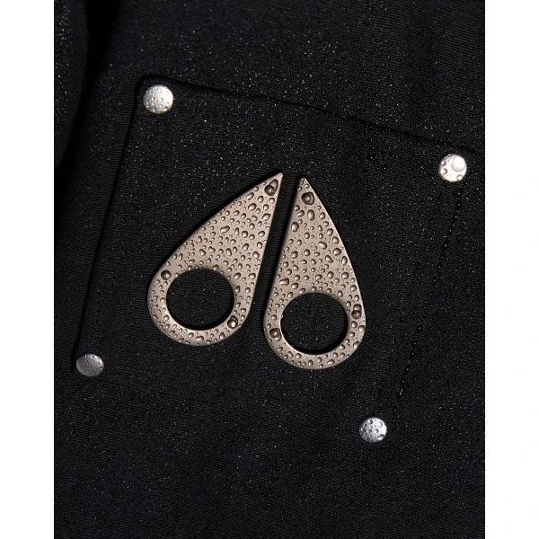 Moose Knuckles Original Stirling Down Parka 2.0 in Black | Men Coats | Coveti
