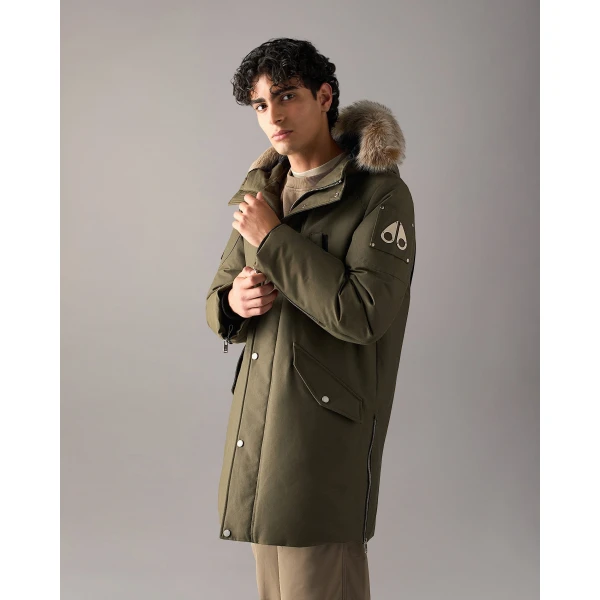 Moose Knuckles Original Stirling Down Parka 2.0 in Combat and Bronze | Men Coats | Coveti