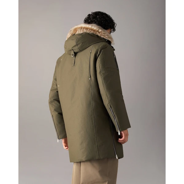 Moose Knuckles Original Stirling Down Parka 2.0 in Combat and Bronze | Men Coats | Coveti