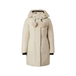 Moose Knuckles Original Stirling Down Parka in Alabaster | Coveti